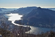 Anello del MONTE SAN MARTINO, sentinella della città di Lecco, l’11 gennaio 2020- FOTOGALLERY